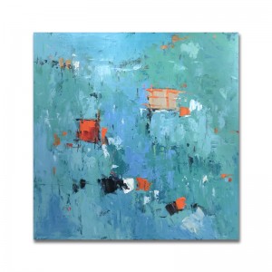 رسمت باليد النفط اللوحة ساحة قماش مجردة الرسم ديكورات المنزل لغرفة المعيشة الفن لوحات أخرى كوادرو