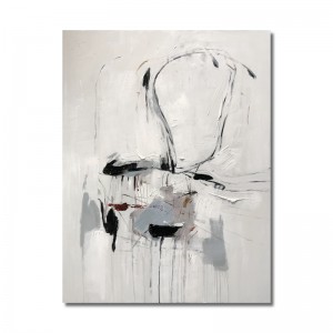 100٪ اليدوية النفط اللوحة بسيطة مجردة المعاصرة رسمت باليد غرفة المعيشة العمل الزخرفية